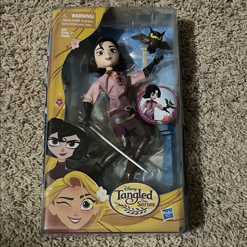Hasbro Disney Princess Tangled The Series Cassandra Doll & Owl Figure New Rare.